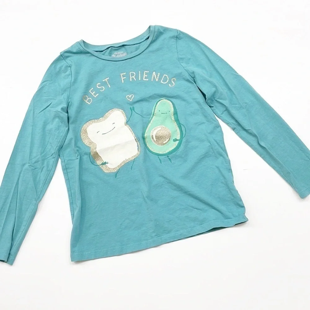 OshKosh B'gosh Best Friends little girls long sleeve shirt